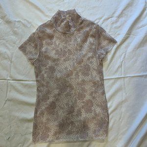 Free People Mesh top